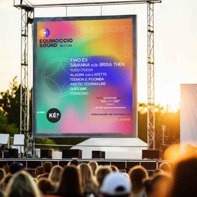 Cartel Equinoccio Sound 2023